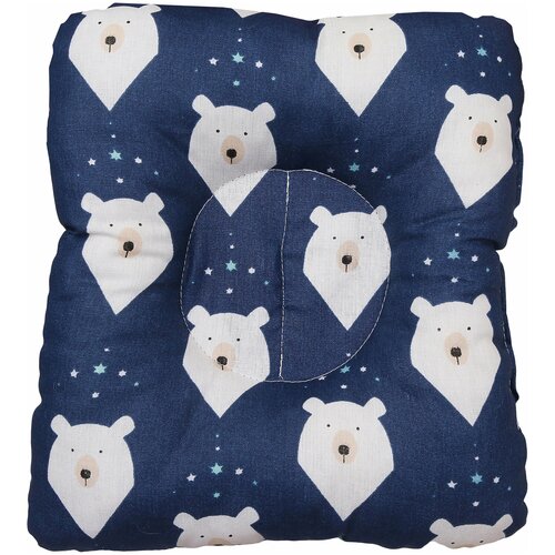 фото Подушка для кормления и сна amarobaby baby joy белые медведи