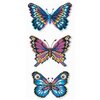 Фото #14 Чудесная Игла набор для вышивания Синие бабочки 15 х 18 см, 42-03