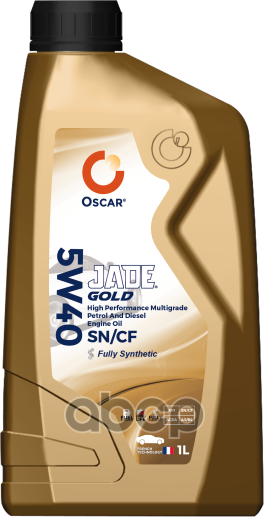 Oscar Oscar Jade Gold Sae 5w40, Api Sn/Cf, Acea A3/B4 (1л)