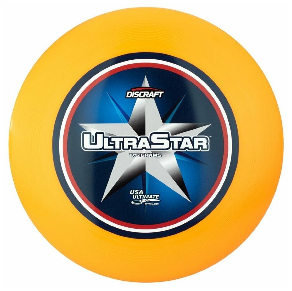 Фрисби Discraft Ultra-Star SuperColor (оранжевый)