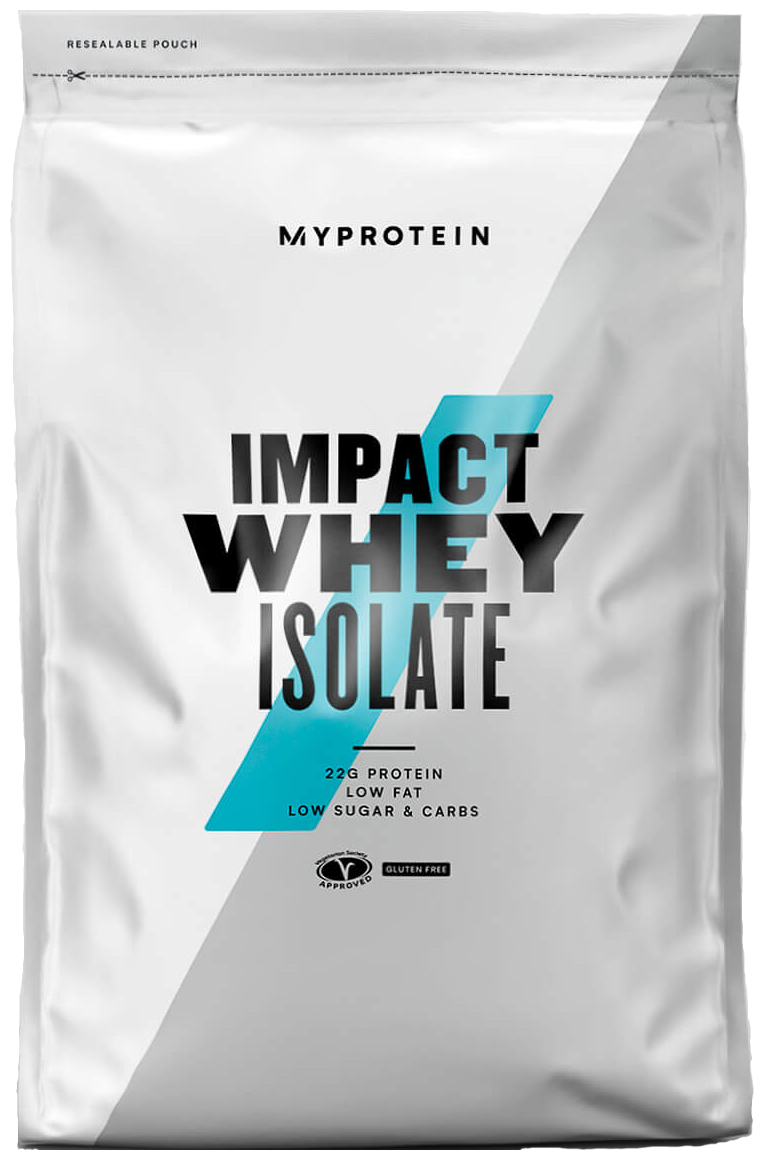 Myprotein, Impact Whey Isolate, 1000 г (ванильный)