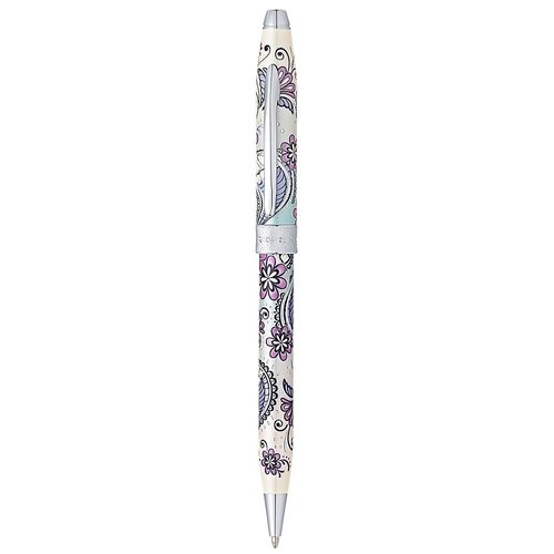 CROSS Шариковая ручка Botanica, M, AT0642-2, черный цвет чернил, 1 шт. ручка шариковая новогодняя сказка 3 дизайна два цвета 23 см
