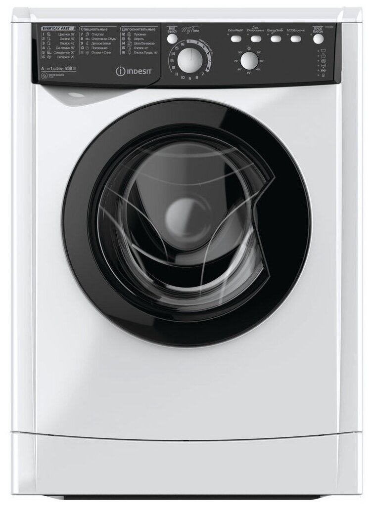 Стиральная машина Indesit EWSB 5085 BK