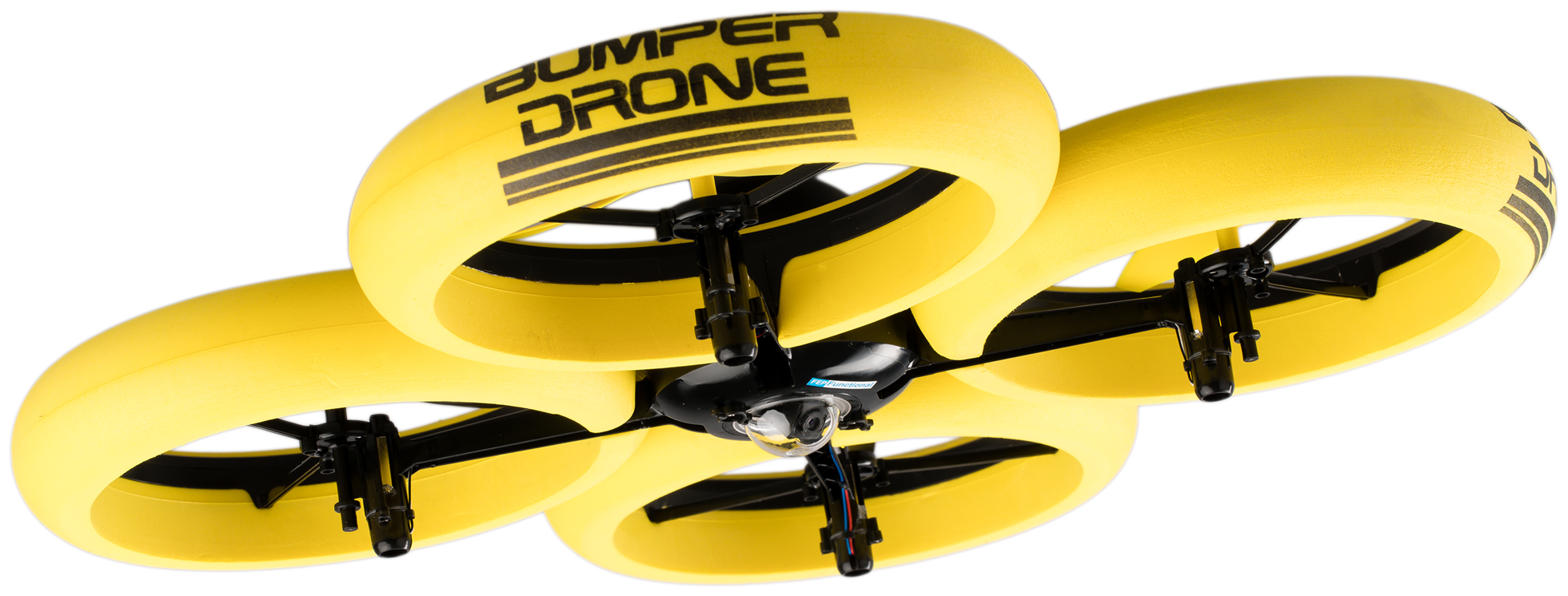 Квадрокоптер  Silverlit Bumper Drone HD, желтый