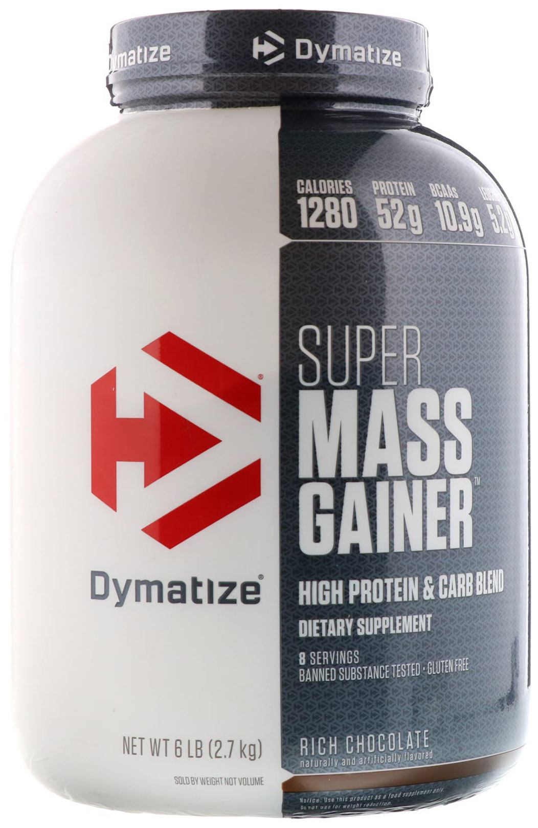 Dymatize Nutrition Super Mass Gainer (2,7 кг) Шоколад