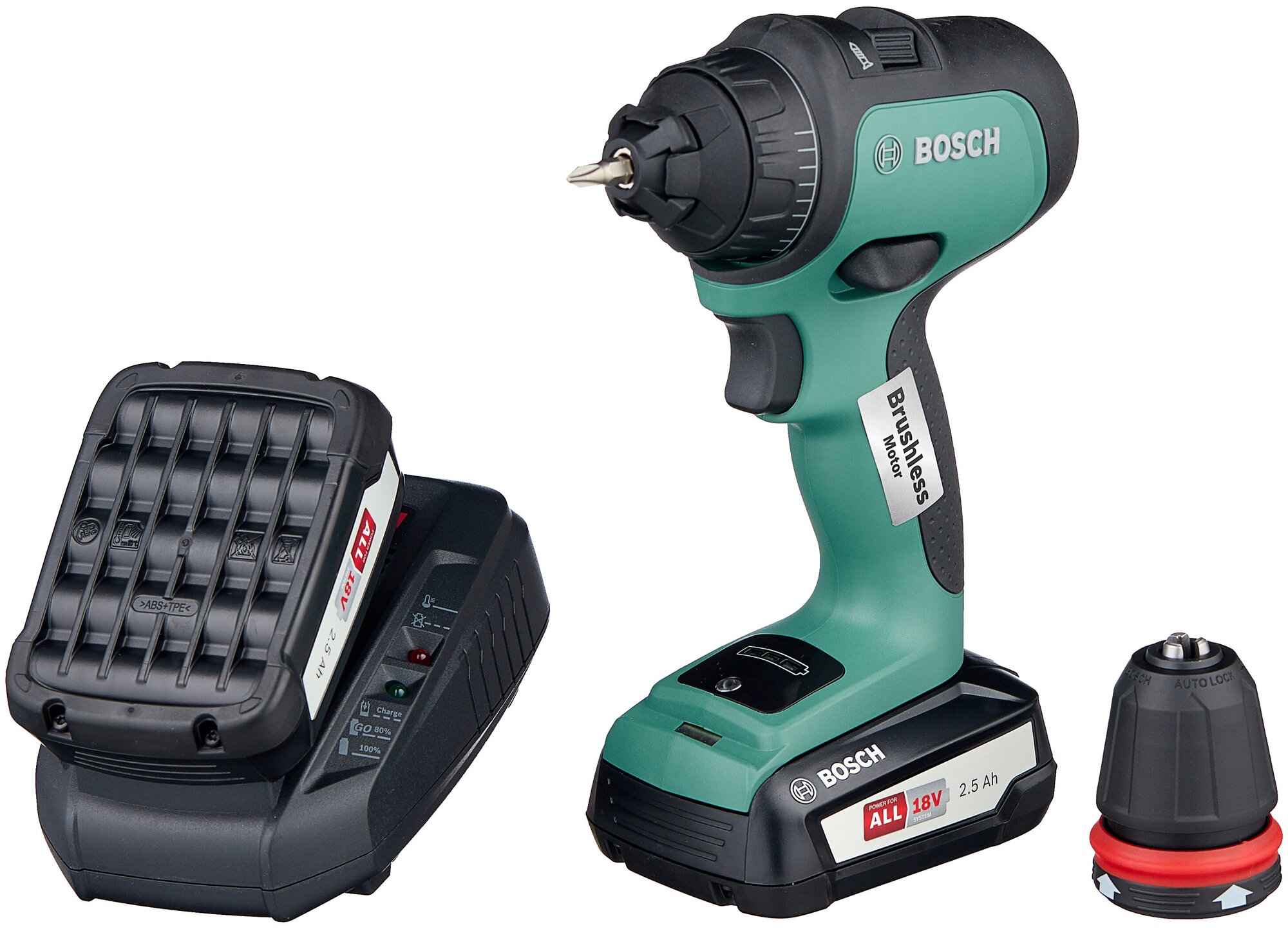 Дрель-шуруповерт аккумуляторная BOSCH DIY Bosch AdvancedDrill 18 (06039B5001) - фотография № 5