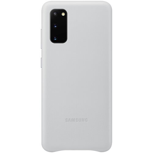 клип кейс samsung galaxy a6 dual layer cover black ef pa600cbegru Чехол Samsung EF-VG980 для Samsung Galaxy S20, Galaxy S20 5G, серебристый