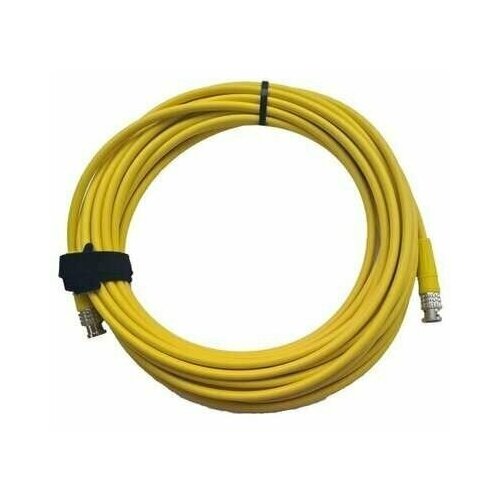 Кабель коаксиальный BNC - BNC GS-PRO 12G SDI BNC-BNC mob yellow 10.0m