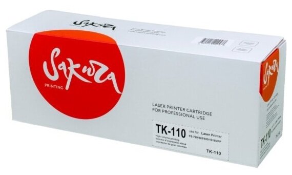 Картридж Sakura Printing SAKURA TK110/111/112/113 для Kyocera Mita FS-720/820/920/1016MFP, черный, 7200 к.