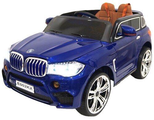 RiverToys Автомобиль BMW X5 E002KX, синий глянец