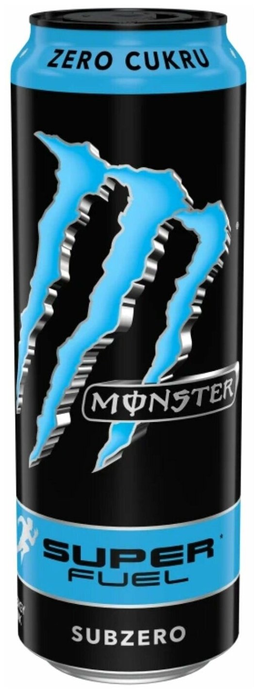 Энергетический напиток Monster Energy Super Fuel Subzero с цитрусовым вкусом, 568 мл (Польша)