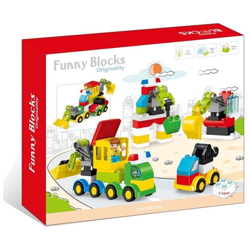 Конструктор Kids home toys JY245913 Автобот, 49 дет.