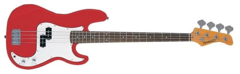 Fernandes RPB360 RED/R - Precision Bass, Red