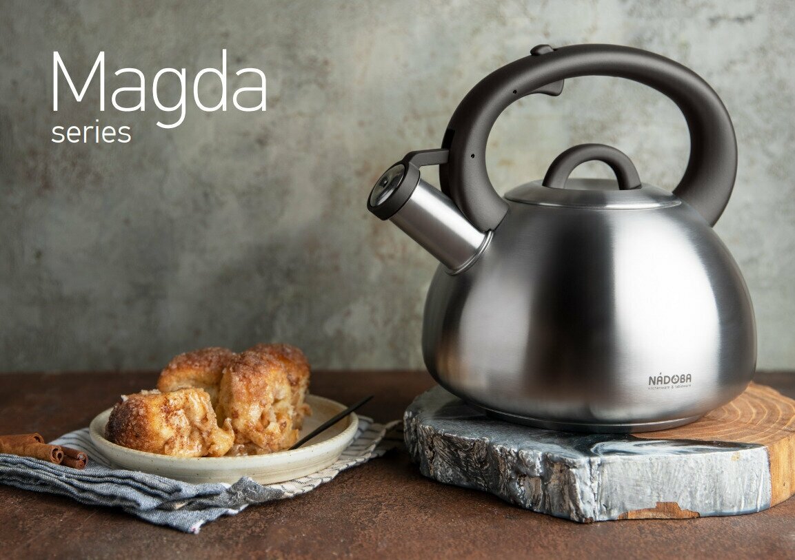 Чайник со свистком 3,8 л Nadoba Magda - фото №6