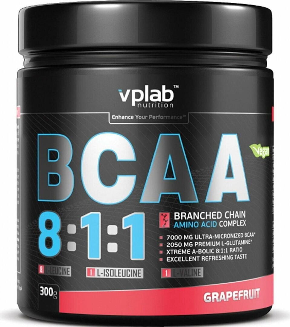 VPLab BCAA 8:1:1 / 300 гр / грейпфрут