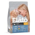 Корм Elato Holistic для кастрированных котов и стерилизованных кошек с курицей и уткой, 0,3 кг - изображение