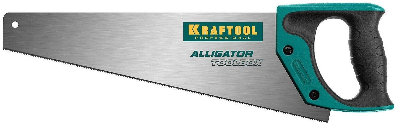 Ножовка по дереву Kraftool Alligator Toolbox 15227-35 350 мм