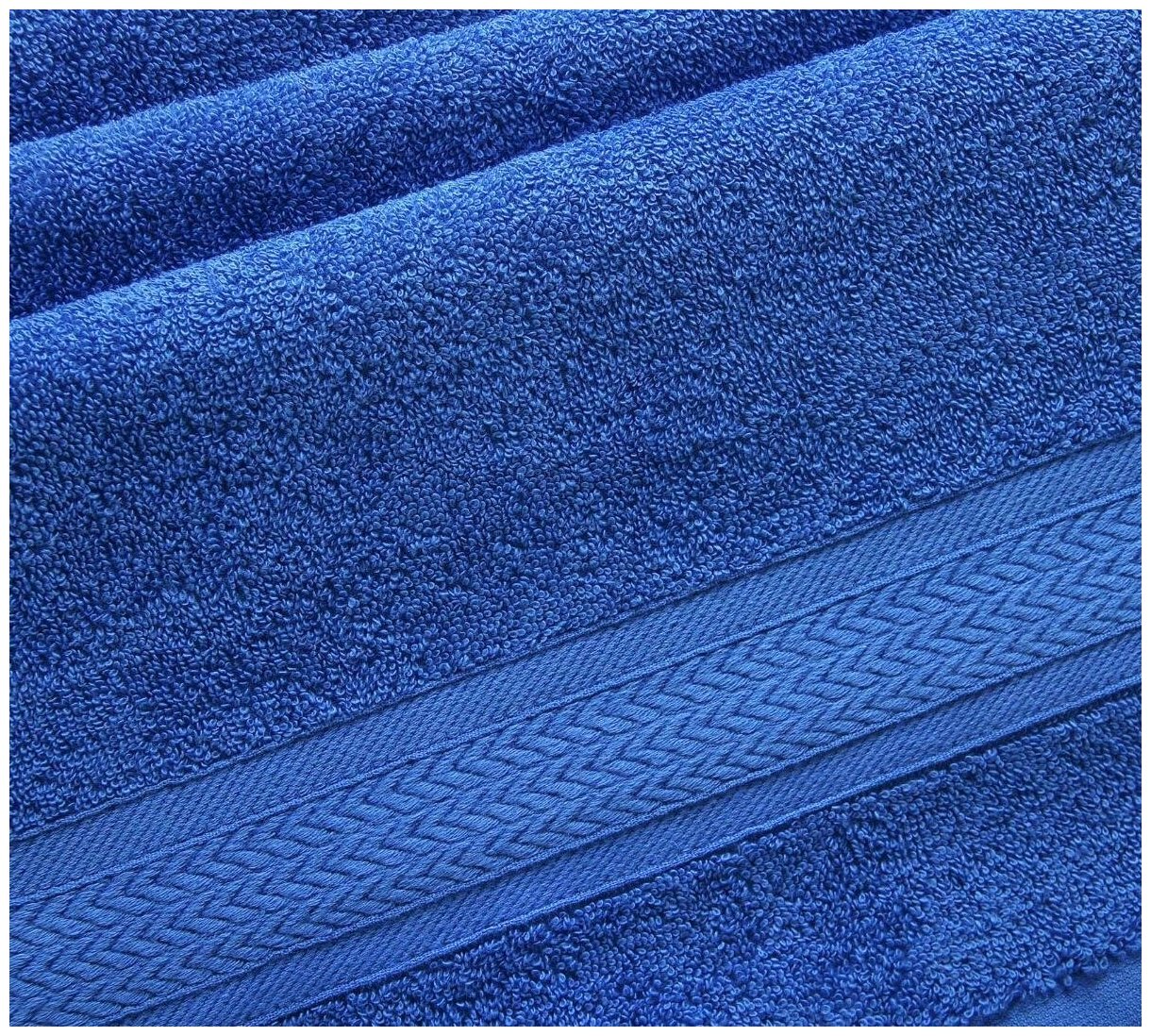 Полотенце " Текс Дизайн" махровое; Утро синий; размер 40 х 70