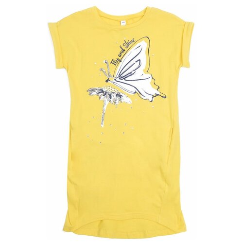 фото Платье playtoday размер 116, желтый