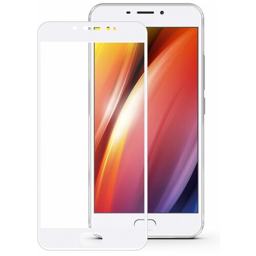 Защитное стекло Mobius 3D Full Cover Premium Tempered Glass для Meizu M5 Note белый