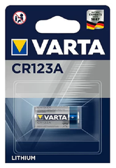 Элемент питания Varta CR123А 3V Lithium (1 шт)