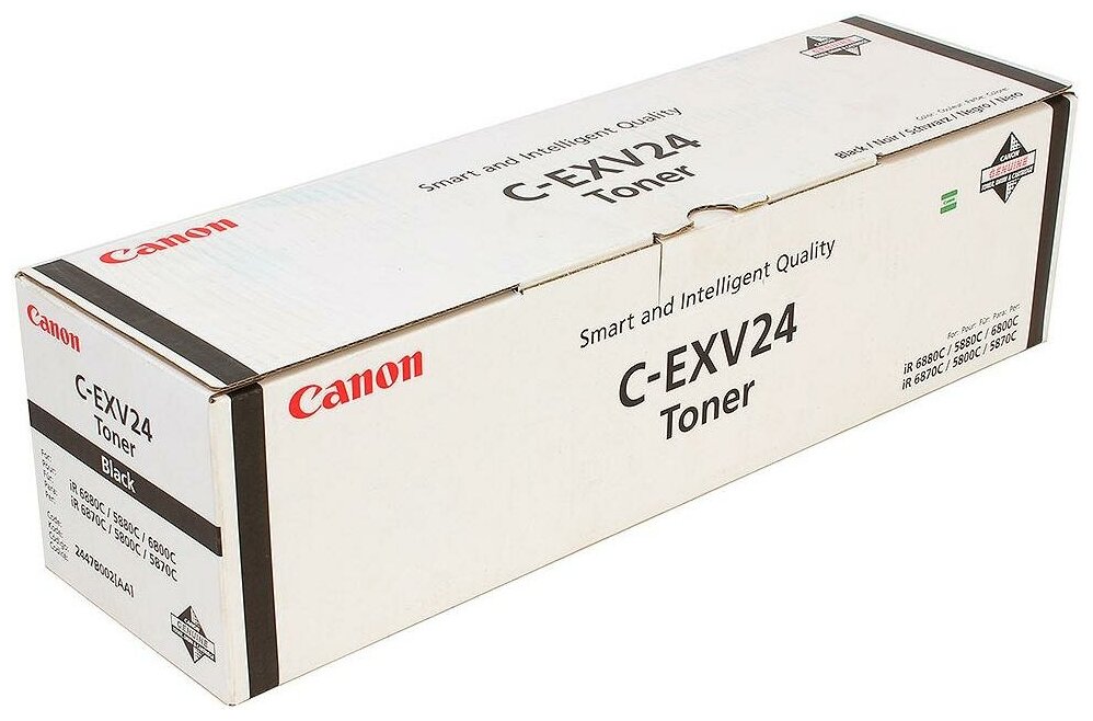 Тонер Canon C-EXV24Bk 48000стр Черный