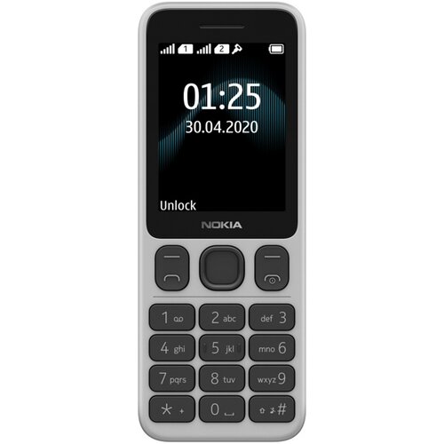 фото Телефон nokia 125 dual sim, белый