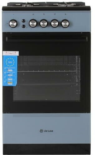Плита газовая De Luxe 506040.24г ЧР-002 - фотография № 2