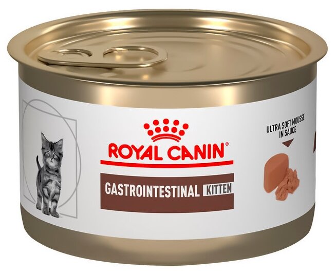 Влажный корм для кошек Royal Canin Gastrointestinal Kitten 195 г (мусс)