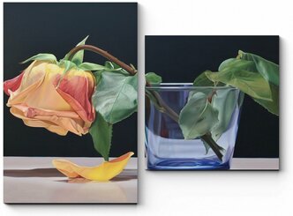 Модульная картина Чайная роза 40x30