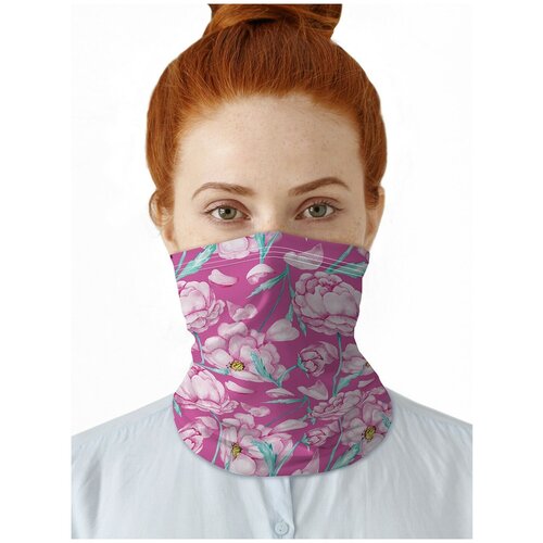 фото Универсальный бафф маска "творение природы" joyarty