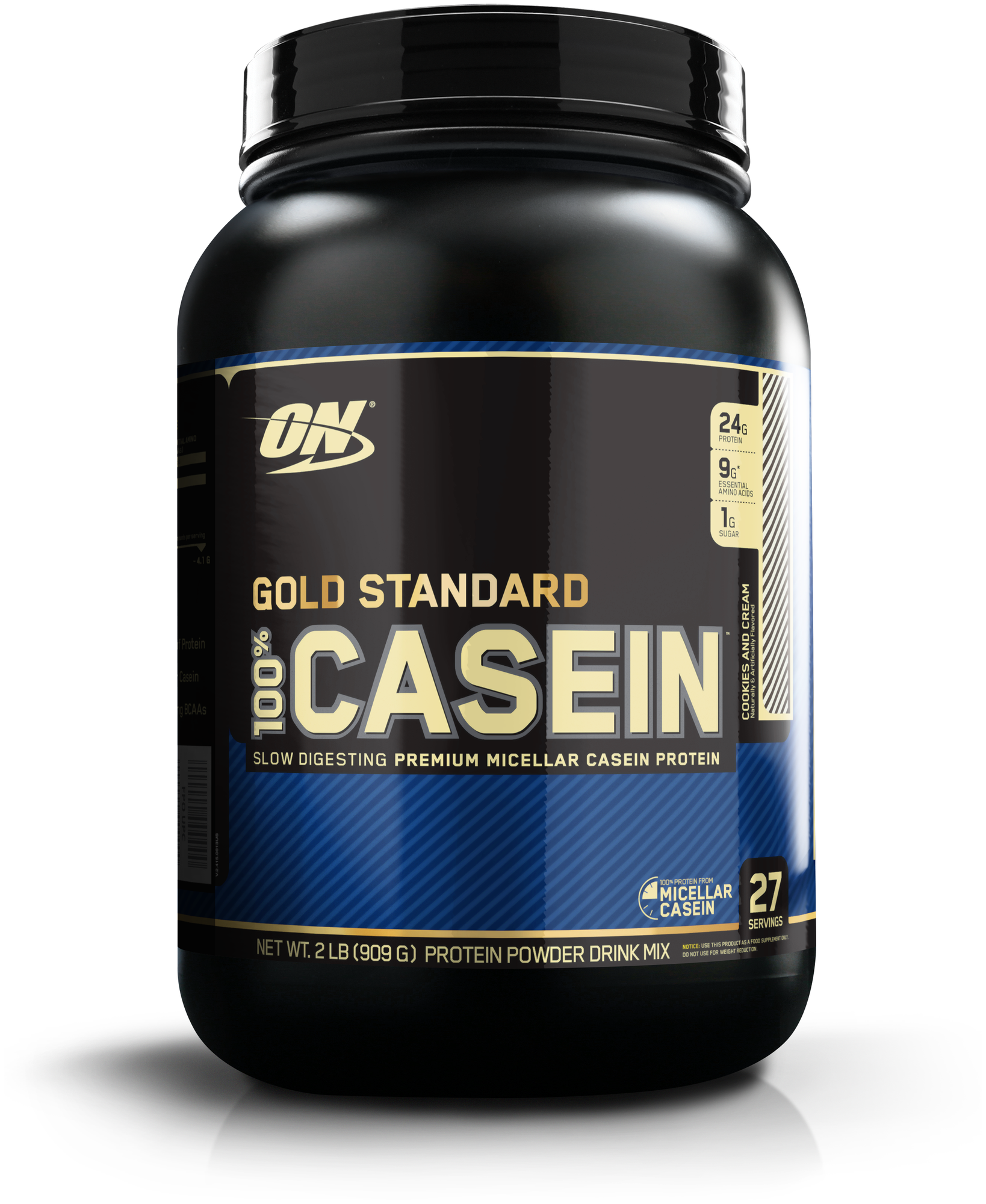 Протеин Optimum Nutrition 100% Casein Gold Standard (907-910 г) Печенье со Сливками