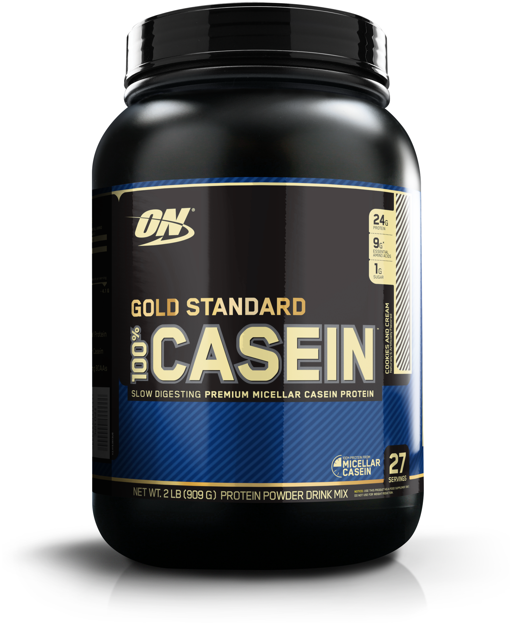 Протеин OPTIMUM NUTRITION Gold Standard 100% Casein, порошок, 1.8кг, ванильный крем [on33] - фото №1