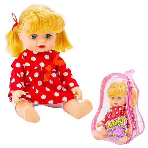 Кукла 5515 Алина в рюкзаке