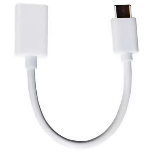 Кабель USB2.0 Cm-Af с поддержкой OTG KS-297 - 0.1 метра, белый адаптер apple usb usb type c 0 1 м белый mj1m2zm a