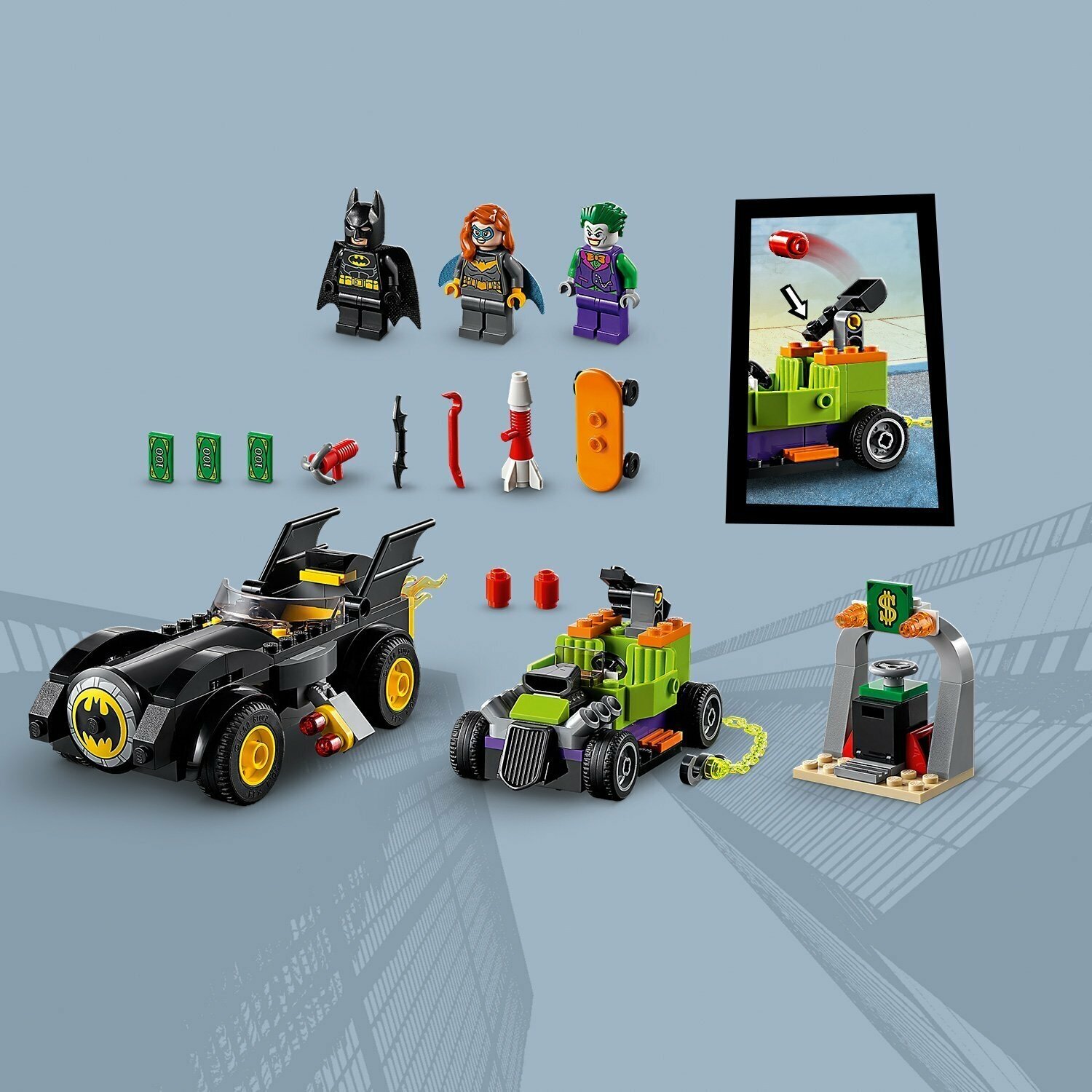 Конструктор LEGO Super Heroes Бэтмен против Джокера: погоня на Бэтмобиле - фото №14