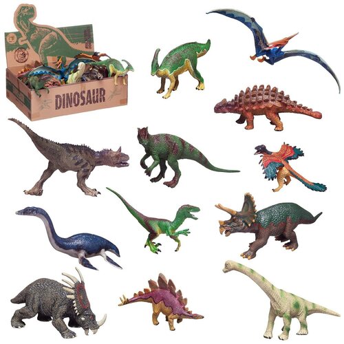 фото Фигурка junfa динозавр, серия 3, 12 видов в ассортименте wa-14620/1 junfa toys