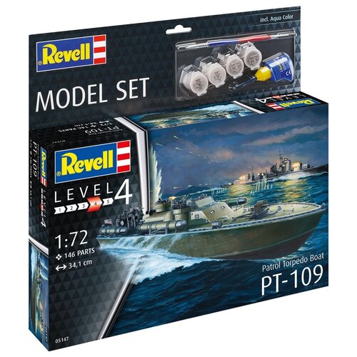 фото Набор торпедный катер model set patrol torpedo boat pt-109 revell