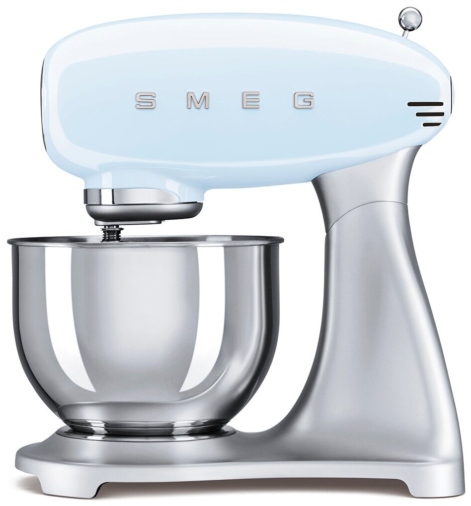 SMF01PBEU Миксер Smeg SMF01PBEU голубой