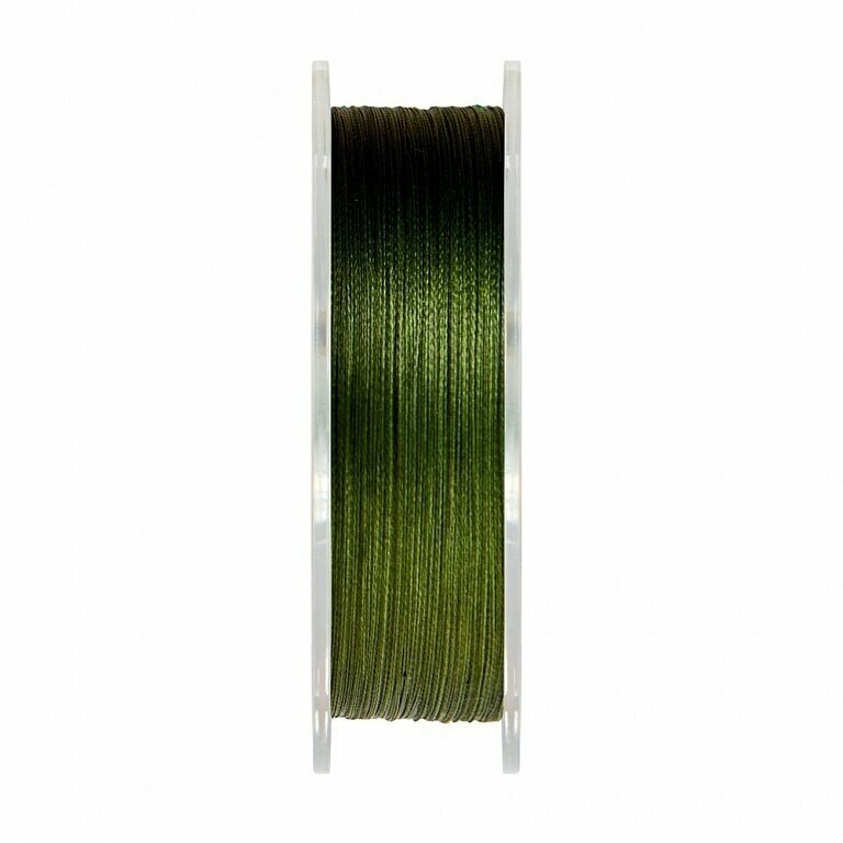 Плетеный шнур для зимней рыбалки №ONE PERMANENT Х4 150м темно-зеленый 034мм