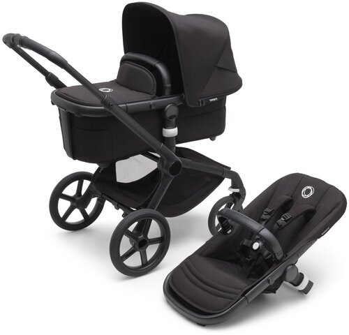 Детская коляска 2 в 1 Bugaboo Fox5 Black/Midnight Black/Midnight Black