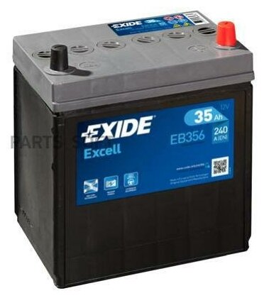 EXIDE EB356 EXCELL_аккумуляторная батарея! 14.7/13.1 евро 35Ah 240A 187/127/220\ EXIDE / арт. EB356 - (1 шт)