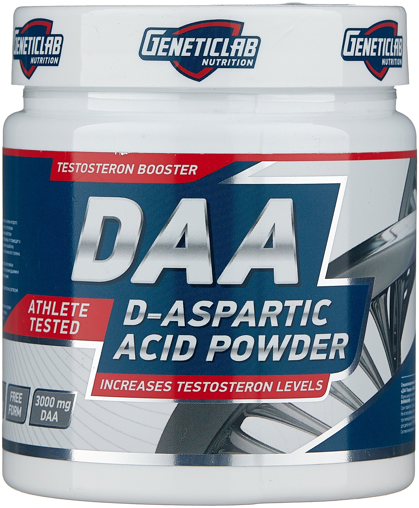 DAA D-ASPARTIC ACID powder 100gr/40serv/Аминокислота СГР