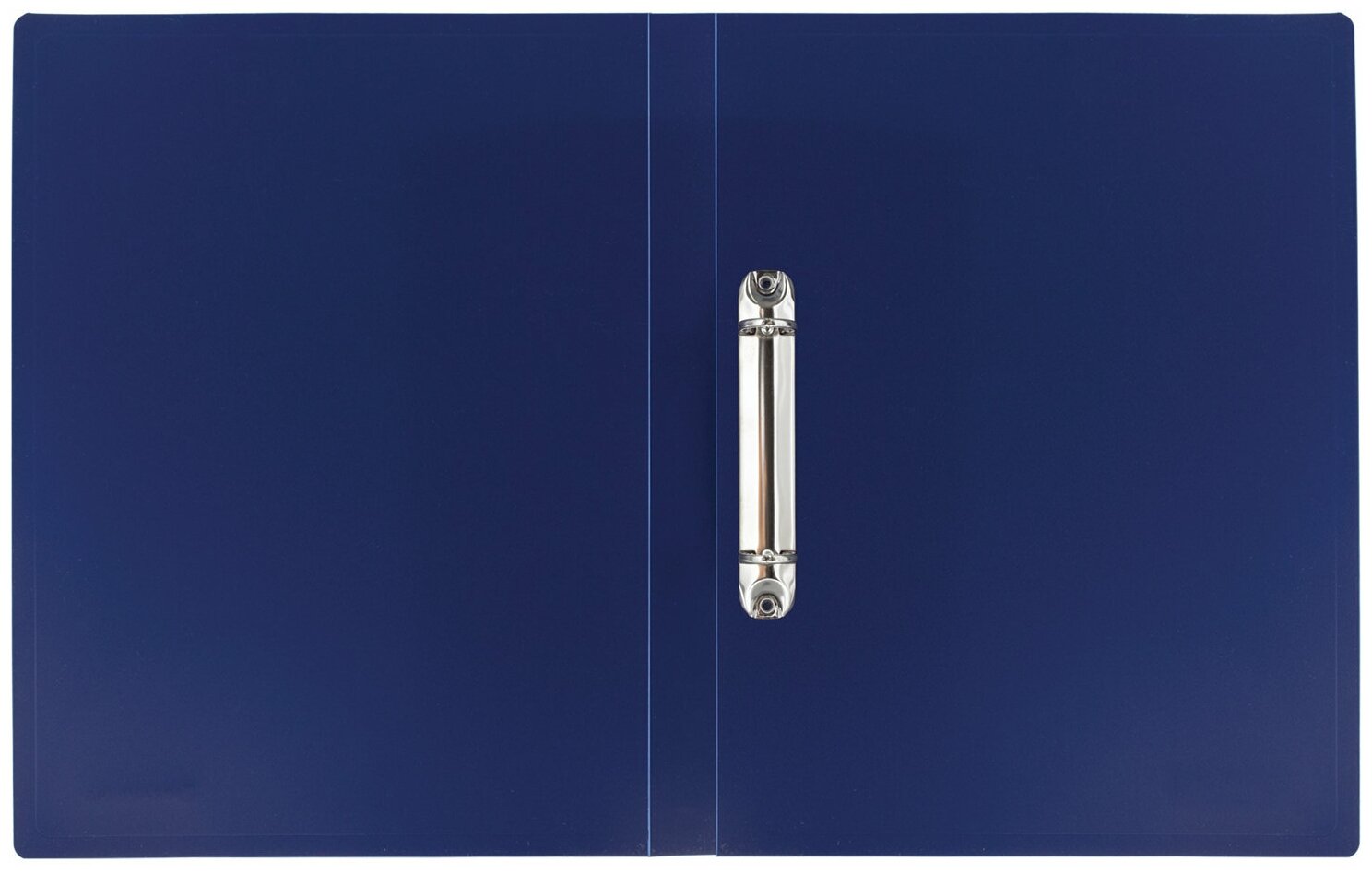 Папка на 2 кольцах BRAUBERG "Office", 25 мм, синяя, до 170 листов, 0,5 мм, 227494 - фото №2