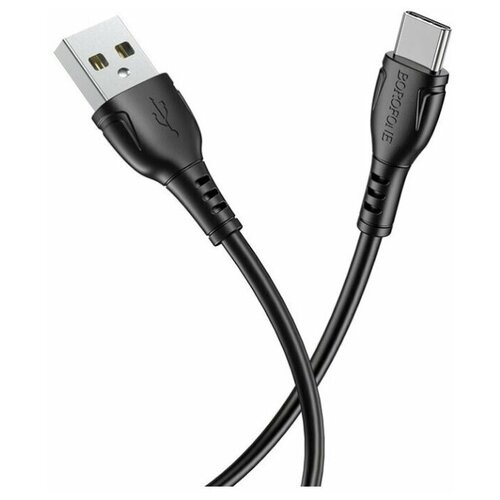 Кабель USB Borofone BX51 Triumph Type-C 3А 1м черный