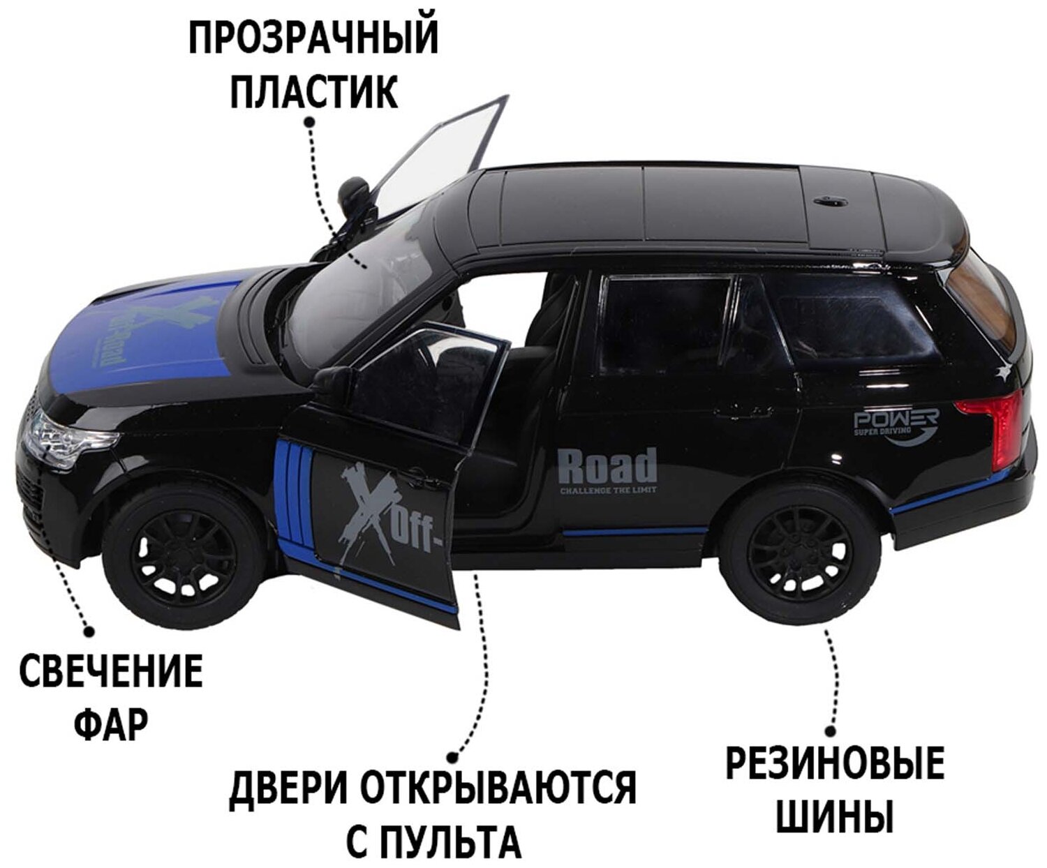 Внедорожники РУ 5 каналов AUTODRIVE