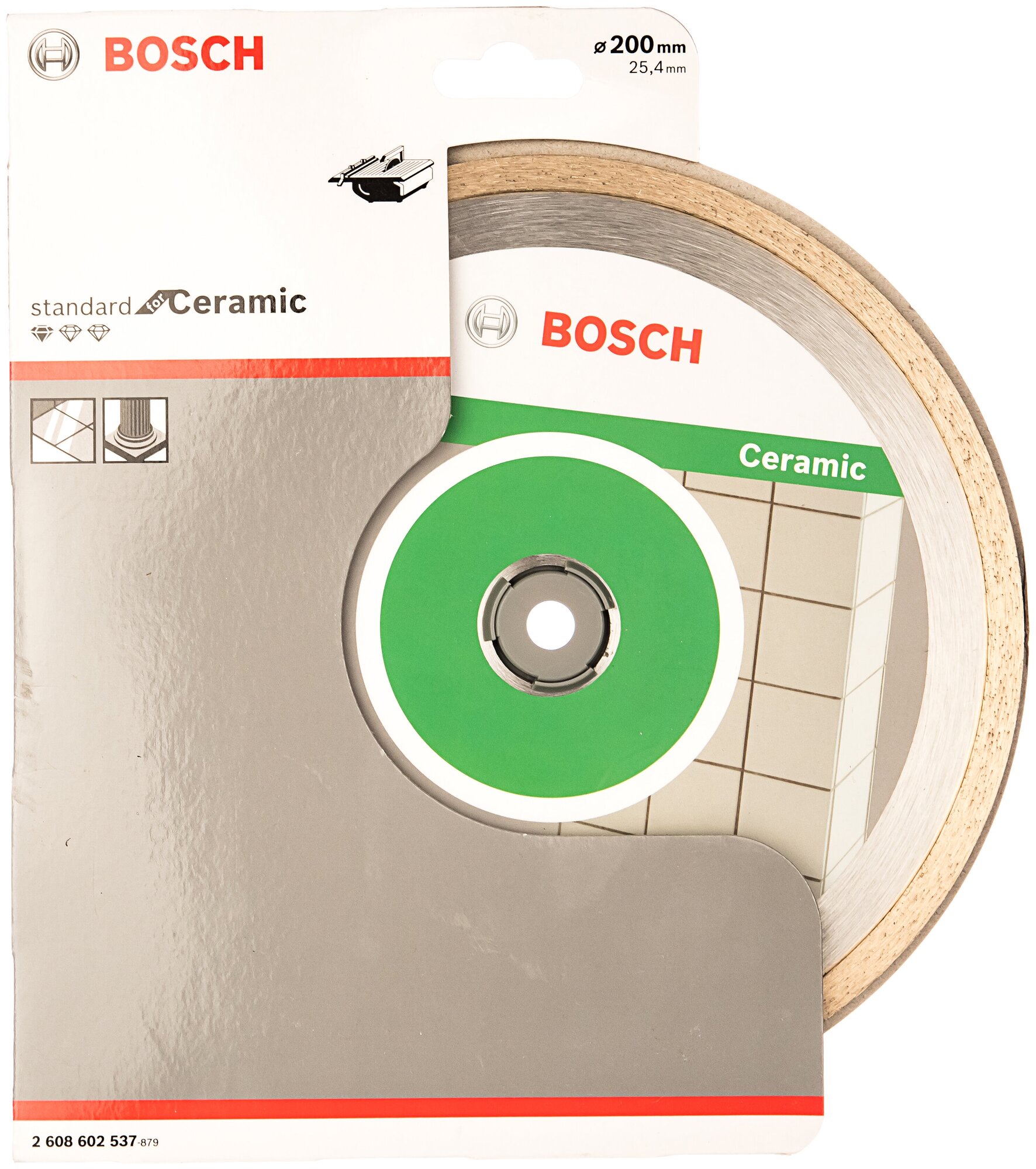 Диск отрезной Bosch Professional for Ceramic200-25 2608602537