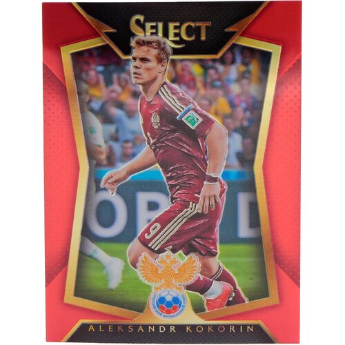 Коллекционная карточка Panini Select 2015-16 Red - #27.2 Александр Кокорин (Ball Back Photo Variation) S0038 классическая коллекционная карточка из аниме отбеливатель подарок на день рождения коллекционная карточка памятная карточка