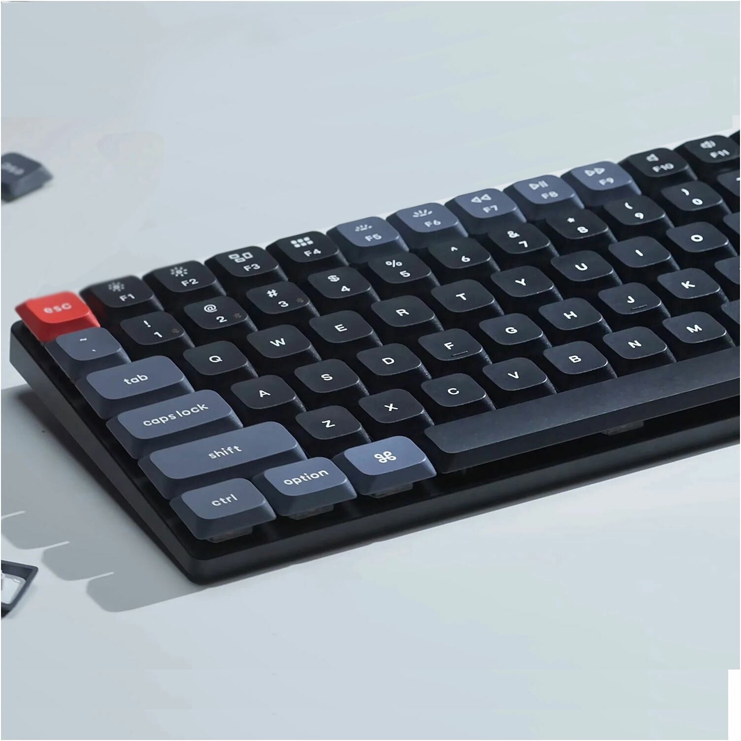 Клавиатура QMK Keychron K3 Pro, 84 клавиши, RGB-подсветка, Gateron Blue Switch - фото №20