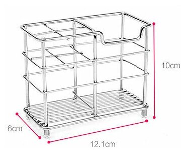Держатель для зубных щеток и пасты.